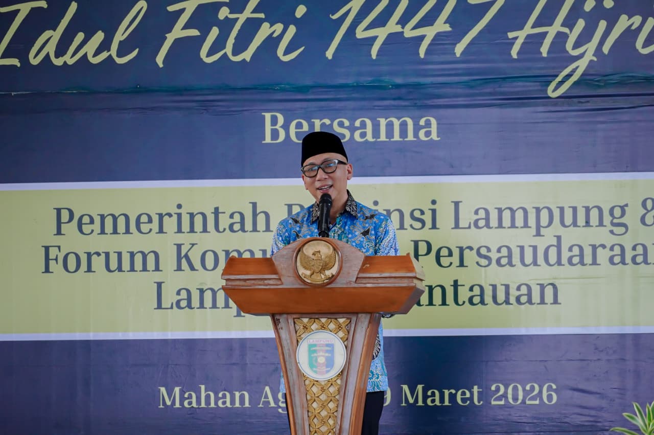 Gubernur Mirza Dorong Sinergi Warga Lampung di Perantauan untuk Percepatan Pembangunan Provinsi Lampung