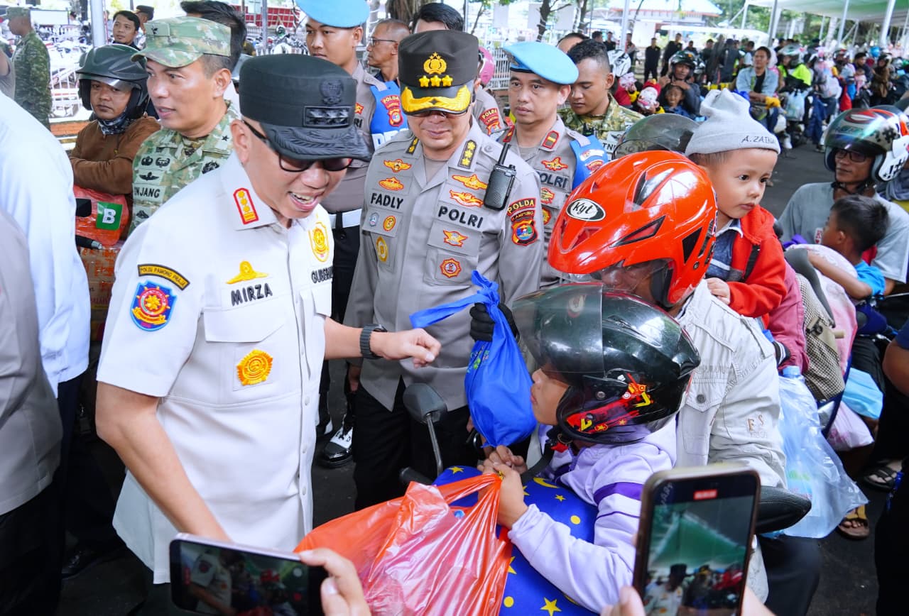 Gubernur Mirza Dukung Penuh Pengamanan Arus Balik di Gerbang Sumatra, Situasi Tetap Terkendali
